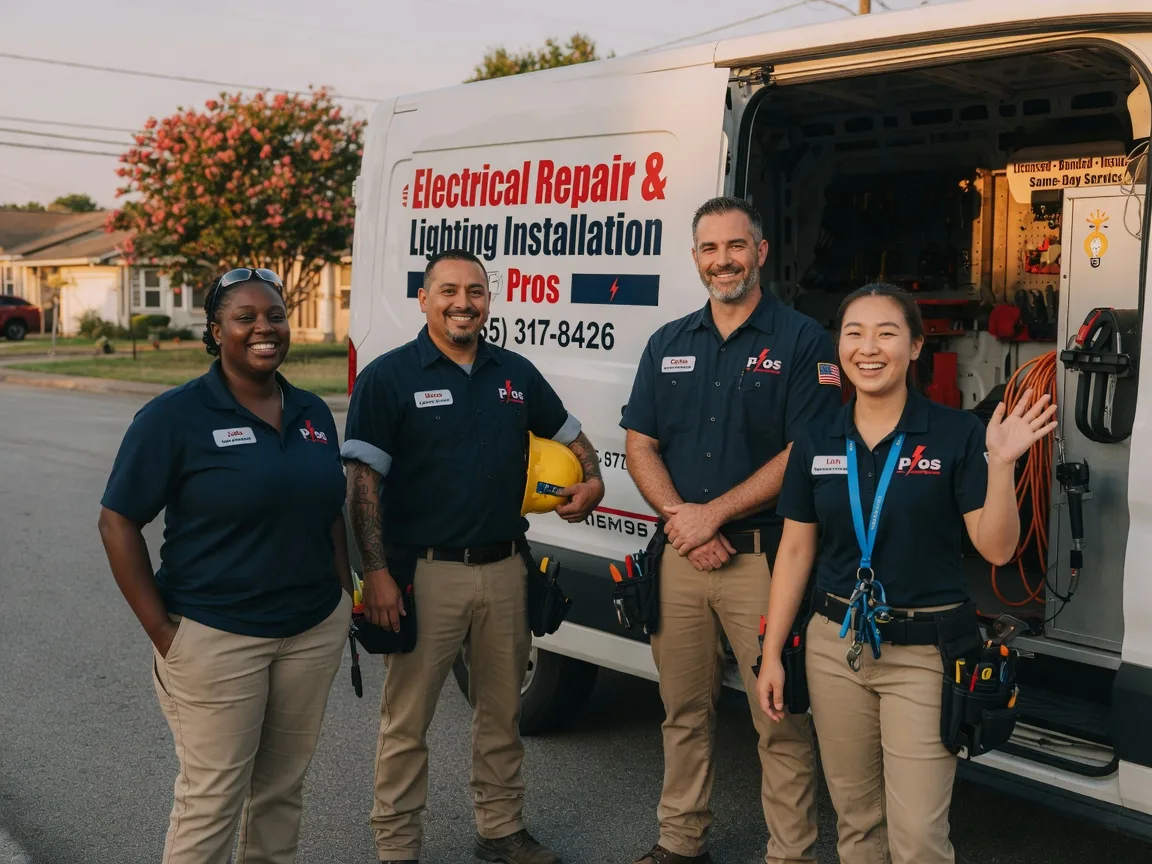 Licensed Electrician company in Cunningham, TX